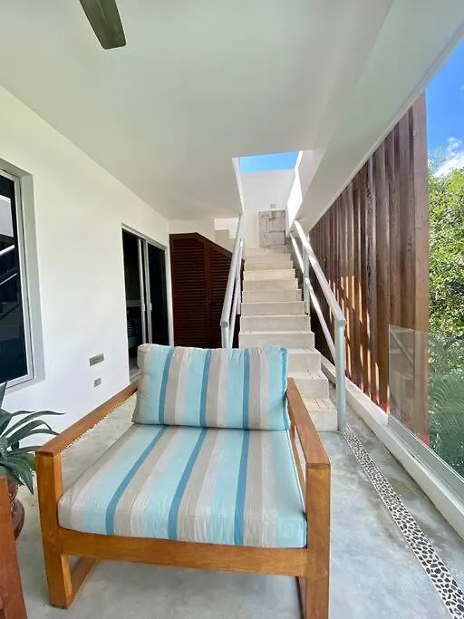 Spacious 3Bdr Penthouse Aldeazama Pvt Pool Terrace Xaman Condo Τουλούμ 0*,  Μεξικό