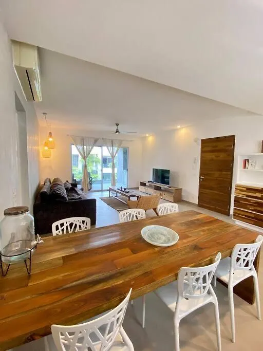 Spacious 3Bdr Penthouse Aldeazama Pvt Pool Terrace Xaman Condo Τουλούμ 0*,  Μεξικό